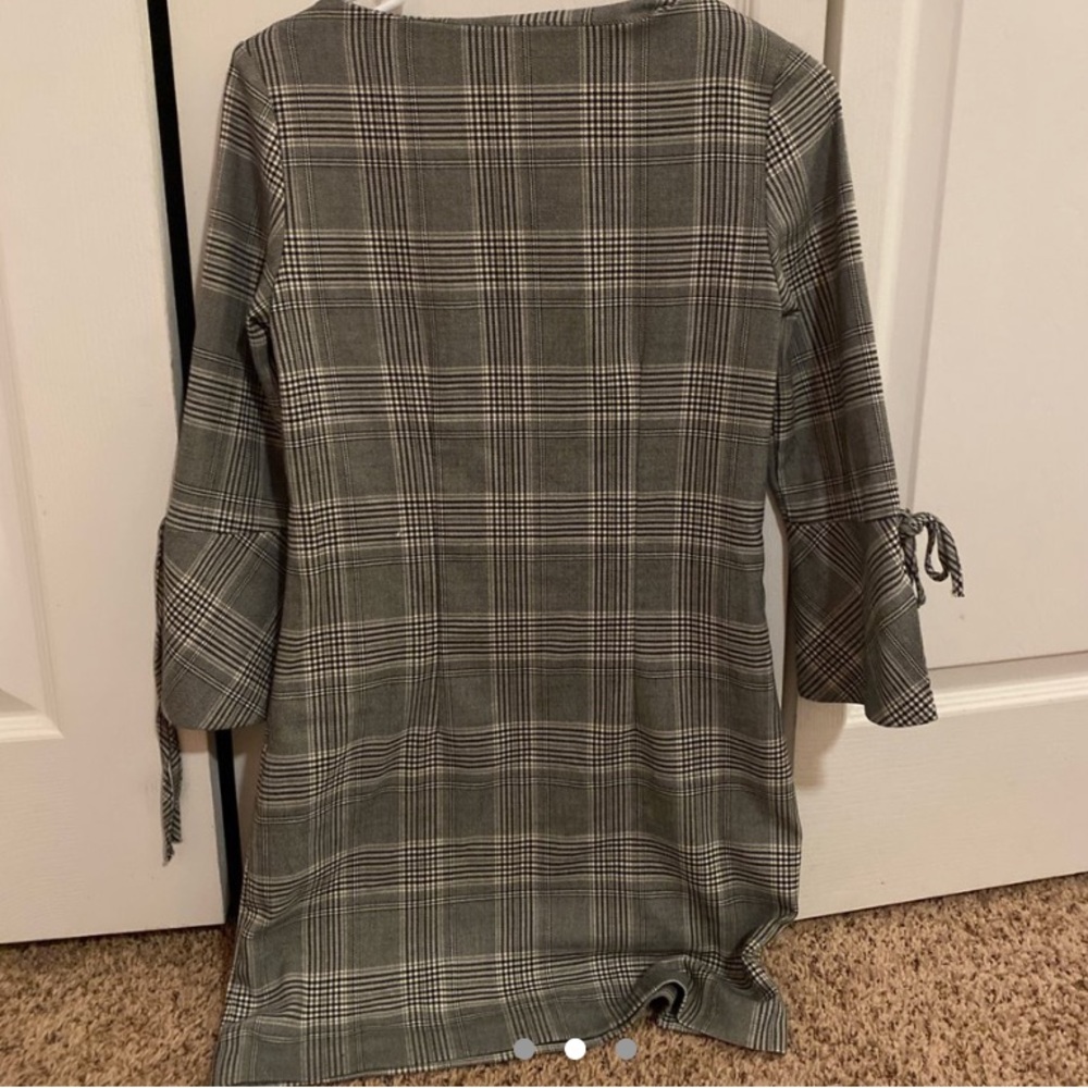 H&M plaid dress